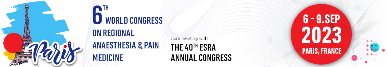 6th World Congress on Regional Anaesthesia & Pain Medicine